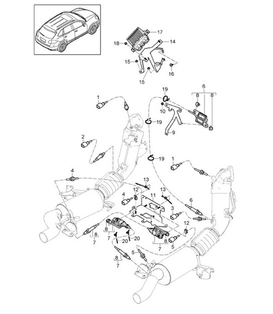 Diagram 202-095 Porsche Macan-e (95C) Electric 2024>> 