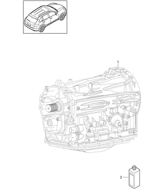 Diagram 320-000 Porsche Panamera Turbo S 4.0L V8 