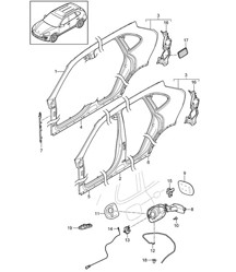Side part - OUTER - Cayenne 92A (958) 2011-18