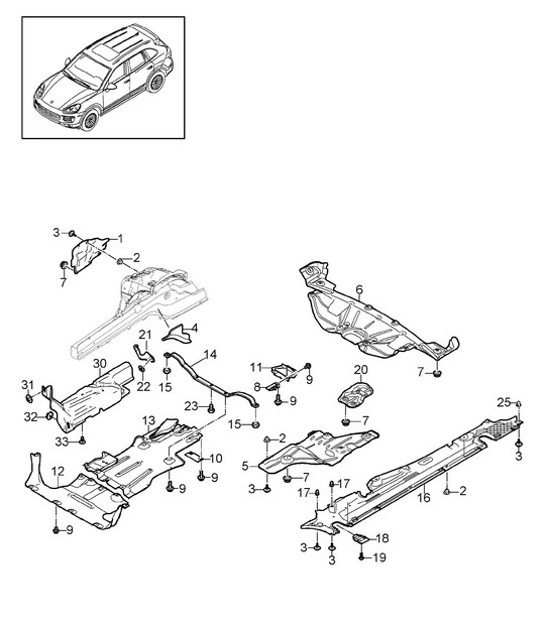 Diagram 801-072 Porsche 开曼718C(982C)2017>>  车身