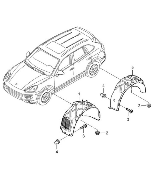 Diagram 801-080 Porsche 997 (911) MK1 2005-2008 Carrozzeria