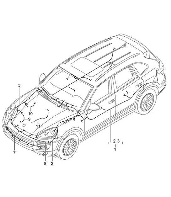 Diagram 902-011 Porsche Taycan (9J1) MK2 2024>> 