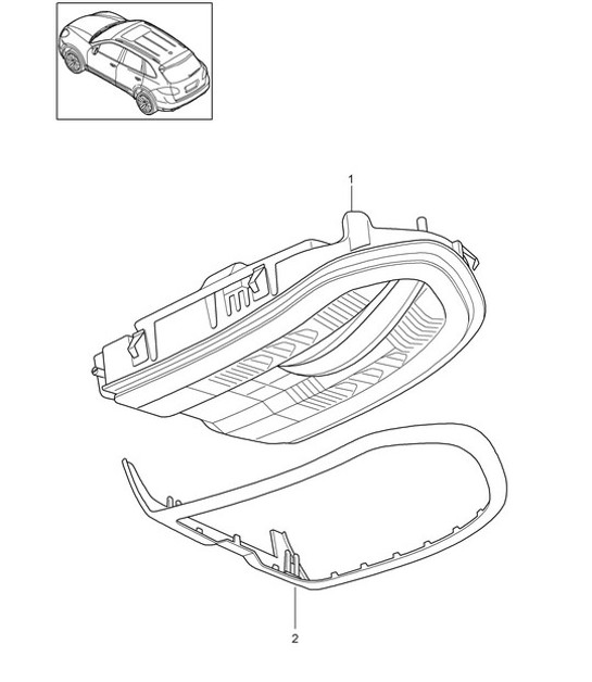 Diagram 903-006 Porsche 996 C4 3.4L 1997-08/01 Materiale elettrico