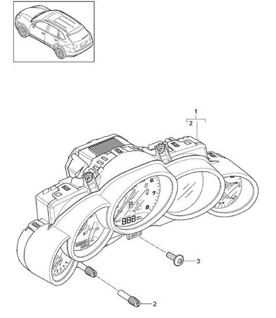 Diagram 906-006 Porsche 976 Panamera Turbo S E-Hybrid V8 4.0L 2023>> 