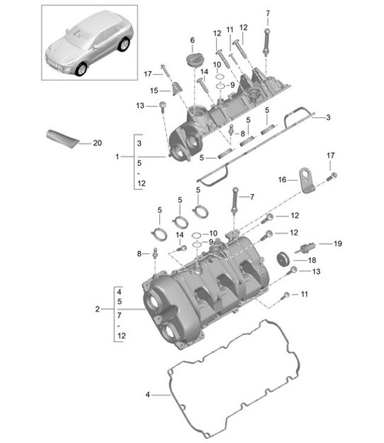 Diagram 103-015 Porsche Cayenne 9YB 2023>>