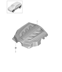 发动机盖 95B.1 Macan 2014-18