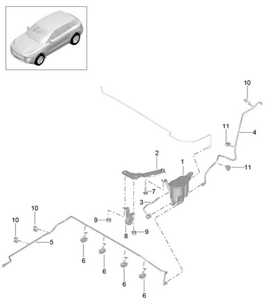 Diagram 201-050 Porsche Macan-e (95C) Electric 2024>> 