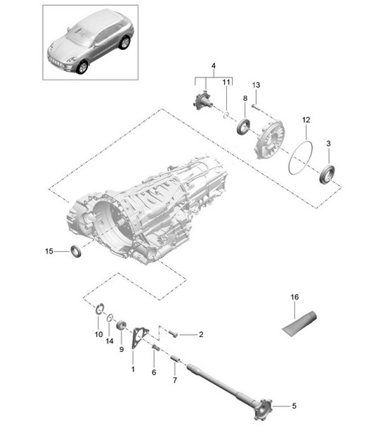 Diagram 320-015 Porsche 卡宴 Turbo / Turbo S 4.8L 2007>> 传播