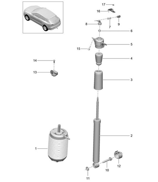Diagram 502-005 Porsche Taycan (9J1) MK2 2024>> 