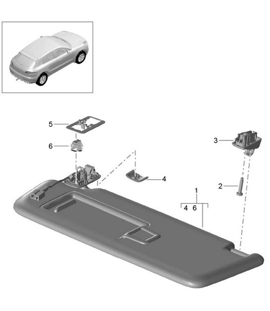 Diagram 807-065 Porsche 928GTS 5.4L 1992-95 