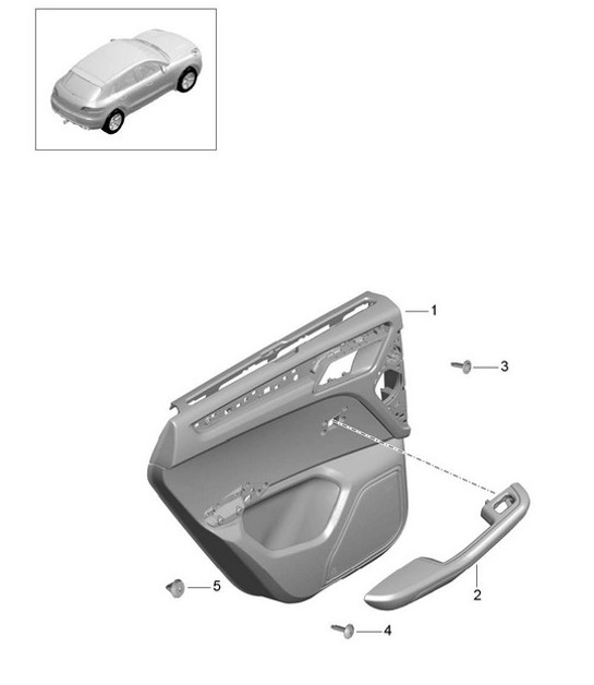 Diagram 808-050 Porsche 991.1 Turbo S 3.8L (560Bhp) 2014-16 Body