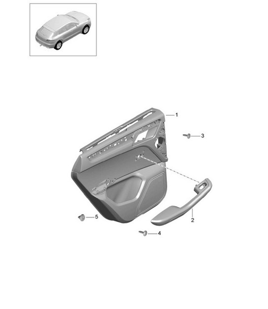 Diagram 808-055 Porsche Cayman 987C/981C (2005-2016) Body