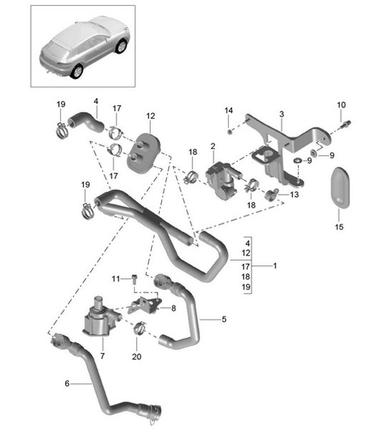 Diagram 813-006 Porsche 997 (911) MK2 2009-2012 Body