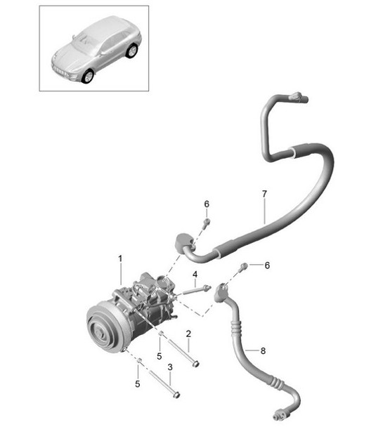Diagram 813-055 Porsche Taycan (9J1) MK2 2024>> 
