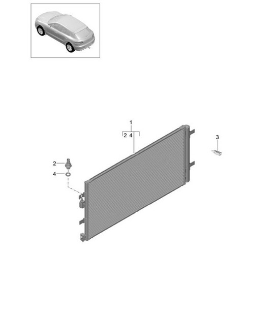 Diagram 813-058 Porsche 996 C4 3.6L 09/01-2005  车身