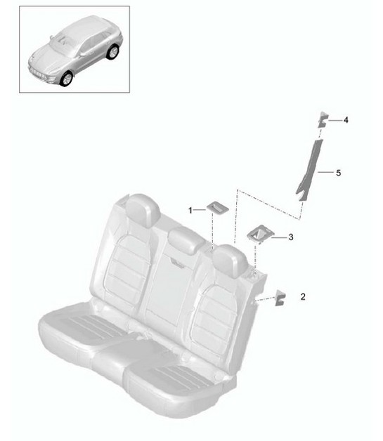Diagram 817-035 Porsche 996 C4 3.4L 1997-08/01 Body