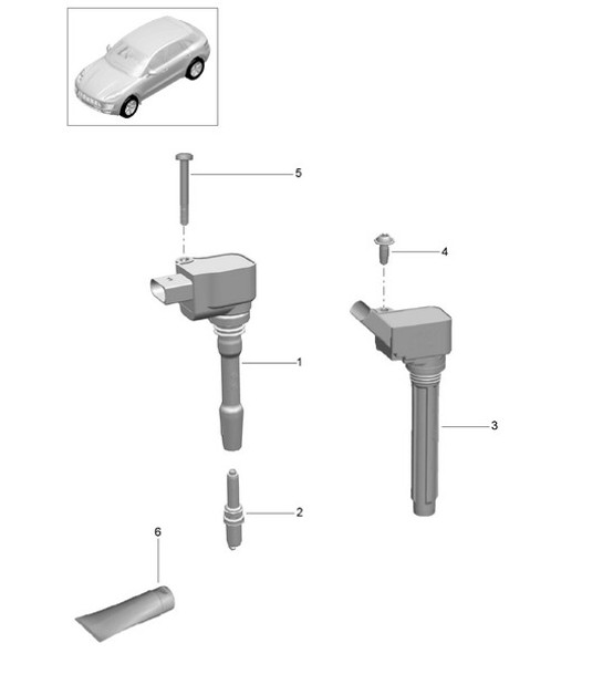 Diagram 901-000 Porsche Cayenne 3.6L 2007>> Electrical equipment
