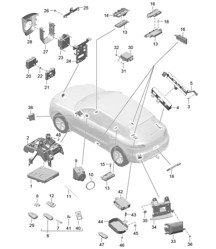 Steuergeräte 95B.1 Macan 2014-18