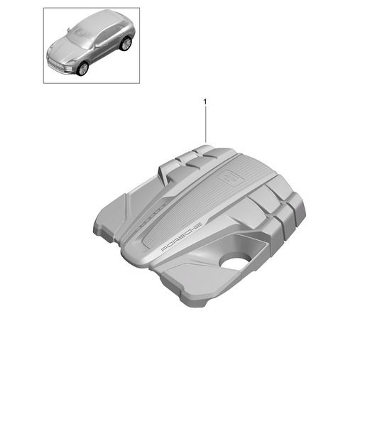 Diagram 103-200 Porsche Macan (95B) MK2 2019-2021 Engine