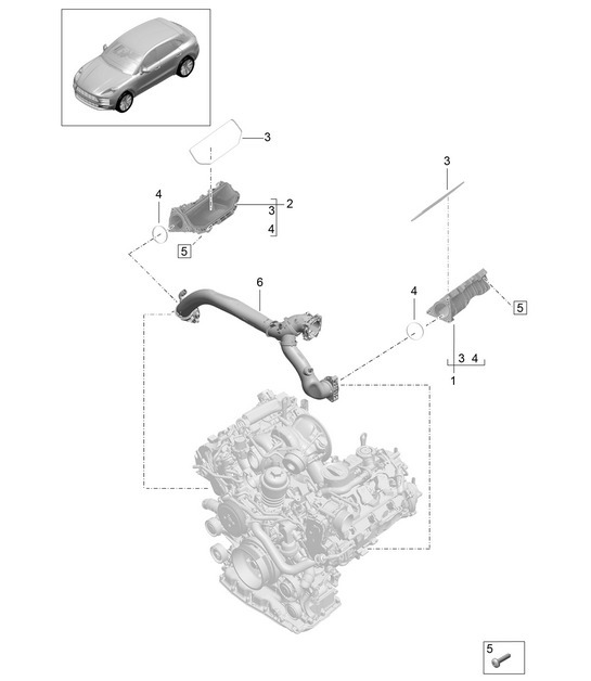 Diagram 107-110 Porsche Macan (95B) MK2 2019-2021 Engine