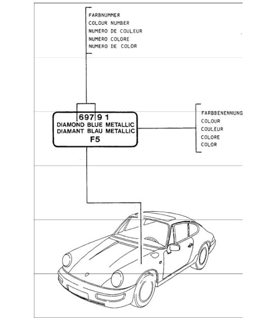 Diagram 004-00 Porsche Cayman 2.7L 981 2013-16 Accessories & others 