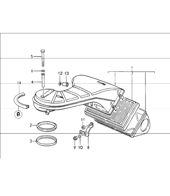 Diagram 106-05 Porsche 卡宴 GTS V8 4.8L 汽油 400HP 引擎