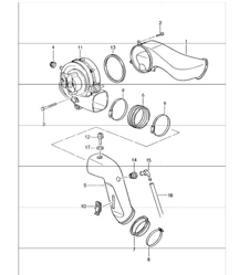 additional blower 964 M64.01/02/03 1989-94