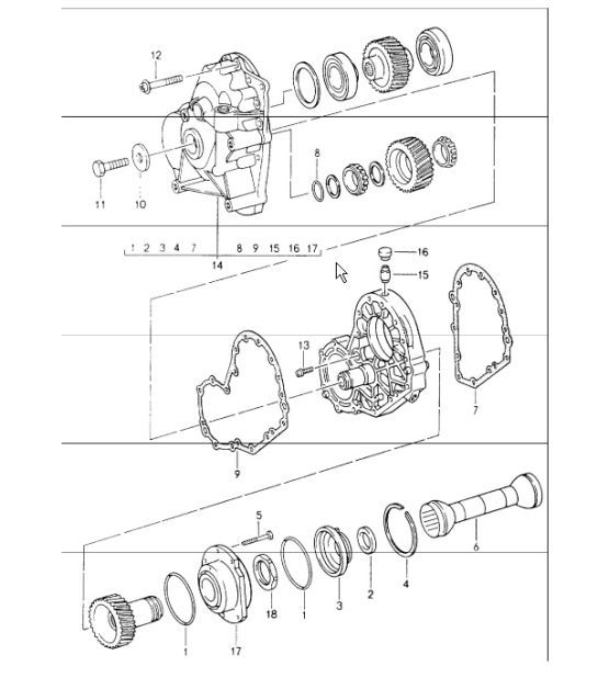 Diagram 320-01 Porsche Panamera GTS V8 4.8L 传播