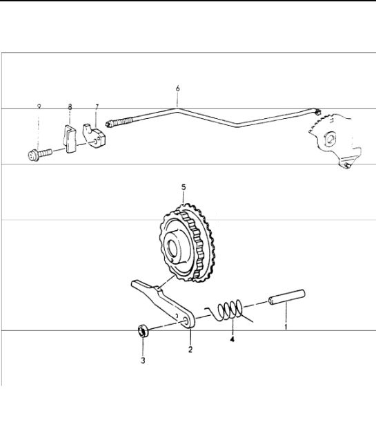Diagram 320-04 Porsche 964 (911) (1989-1994) Transmission
