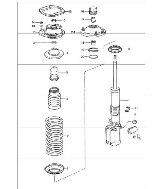 Diagram 402-00 Porsche Taycan 2020>> 