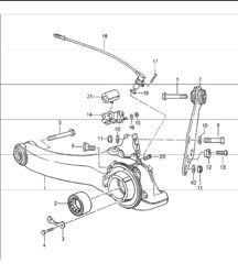 rear axle 964 1989-94