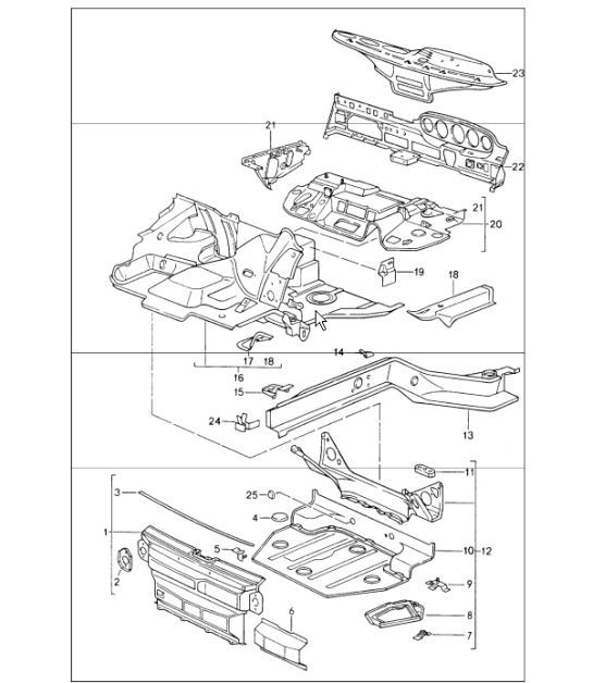 Diagram 801-05 Porsche Taycan 2020>> 