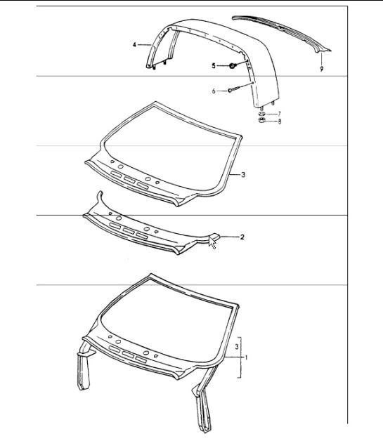Diagram 801-33 Porsche Taycan (9J1) MK2 2024>> 