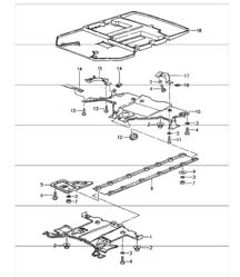 cover underbody 964 1989-94