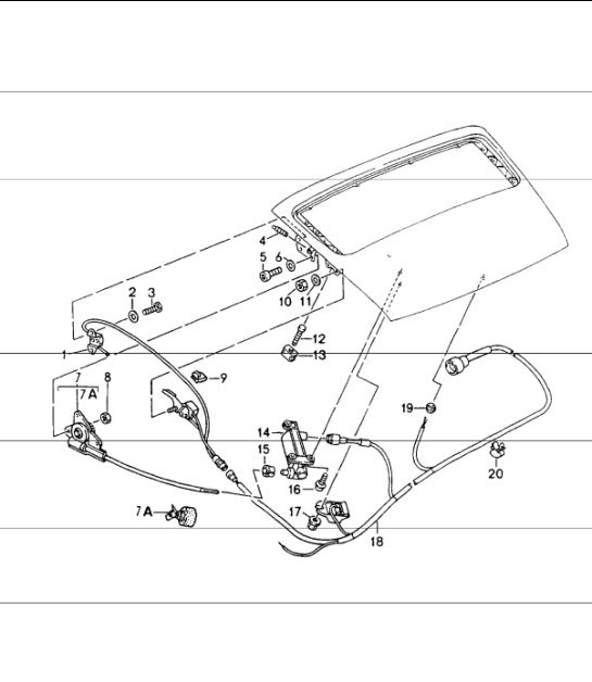 Diagram 803-15 Porsche 卡宴 S/GTS 4.8L 2007>>  车身