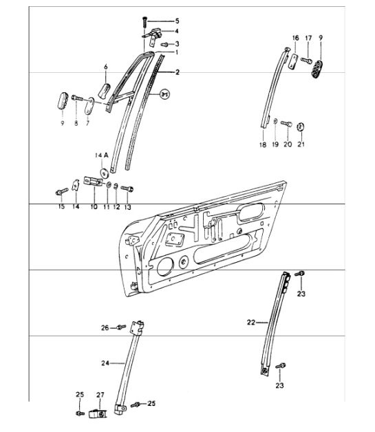 Diagram 804-20 Porsche 911 & 912 (1965-1989) Body