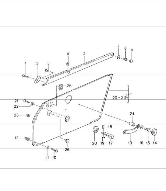 Diagram 807-12 Porsche 卡宴 9YA 2018-2023 