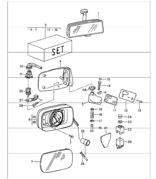 Diagram 809-10 Porsche Taycan (9J1) MK1 2020-2024 