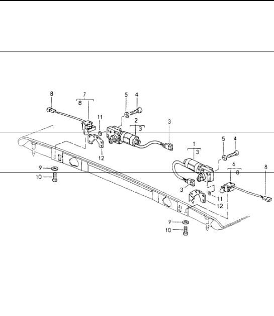Diagram 811-22 Porsche 356 (1950-1965) Carrosserie
