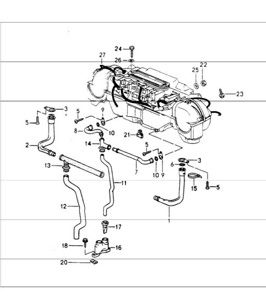 Diagram 813-10 Porsche Berline Taycan Turbo Sport 