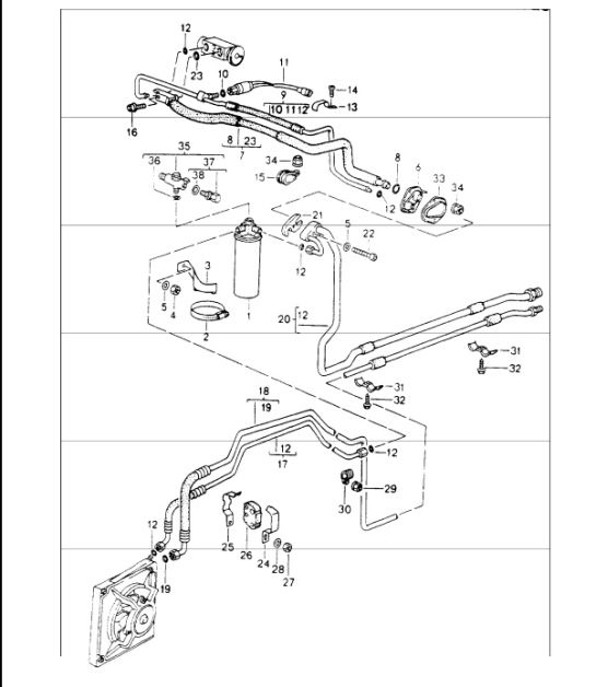 Diagram 813-25 Porsche Cayman 987C/981C（2005-2016 年）  车身