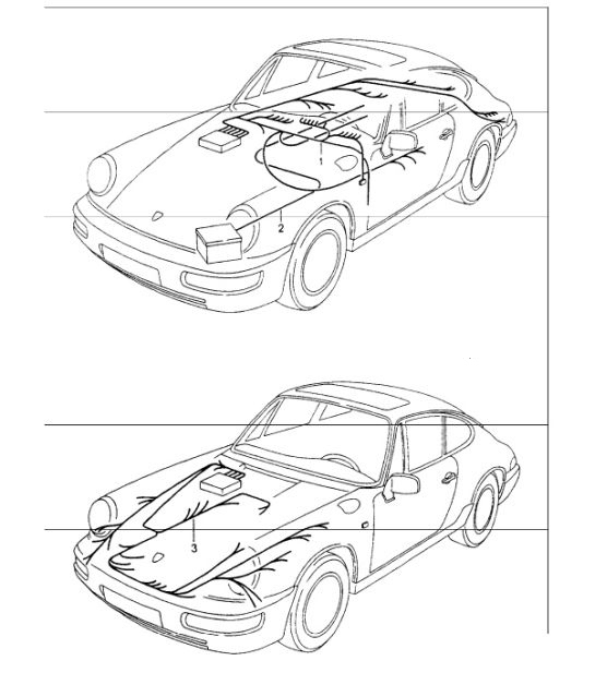 Diagram 902-10 Porsche Panamera Turbo S V8 4.8L Electrical equipment