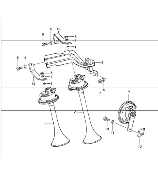 Diagram 903-00 Porsche Taycan Turbo S Sport Saloon 