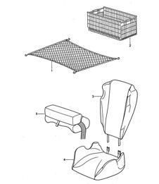 Accessories / Child car seat 968 1992-95