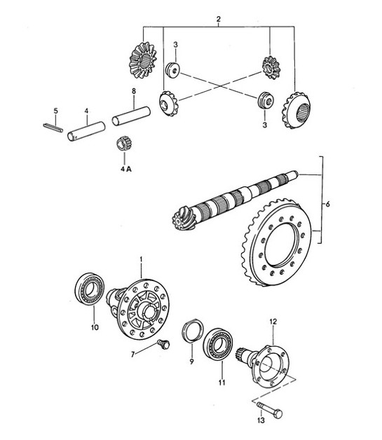 Diagram 305-000 Porsche Macan (95B) MK2 2019-2021 