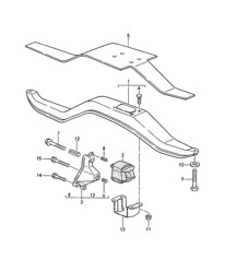 Tiptronic / 变速箱悬架 (A44.00) 968 1992-95