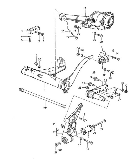 Diagram 501-000 Porsche Cayenne 9YB 2023>> 