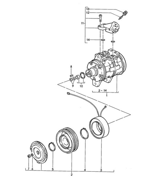 Diagram 813-020 Porsche Cayenne 3.2L V6 2003>> Body
