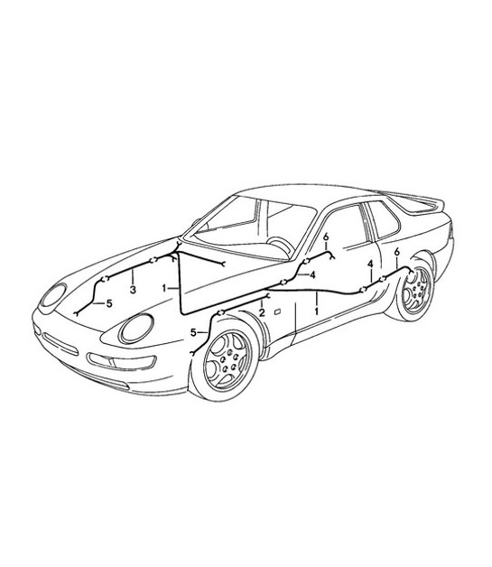 Diagram 902-031 Porsche Cayman 718 (982) 2017>> Materiale elettrico