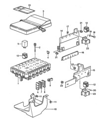 Impianto elettrico centrale 1 + 2 968 1992-95